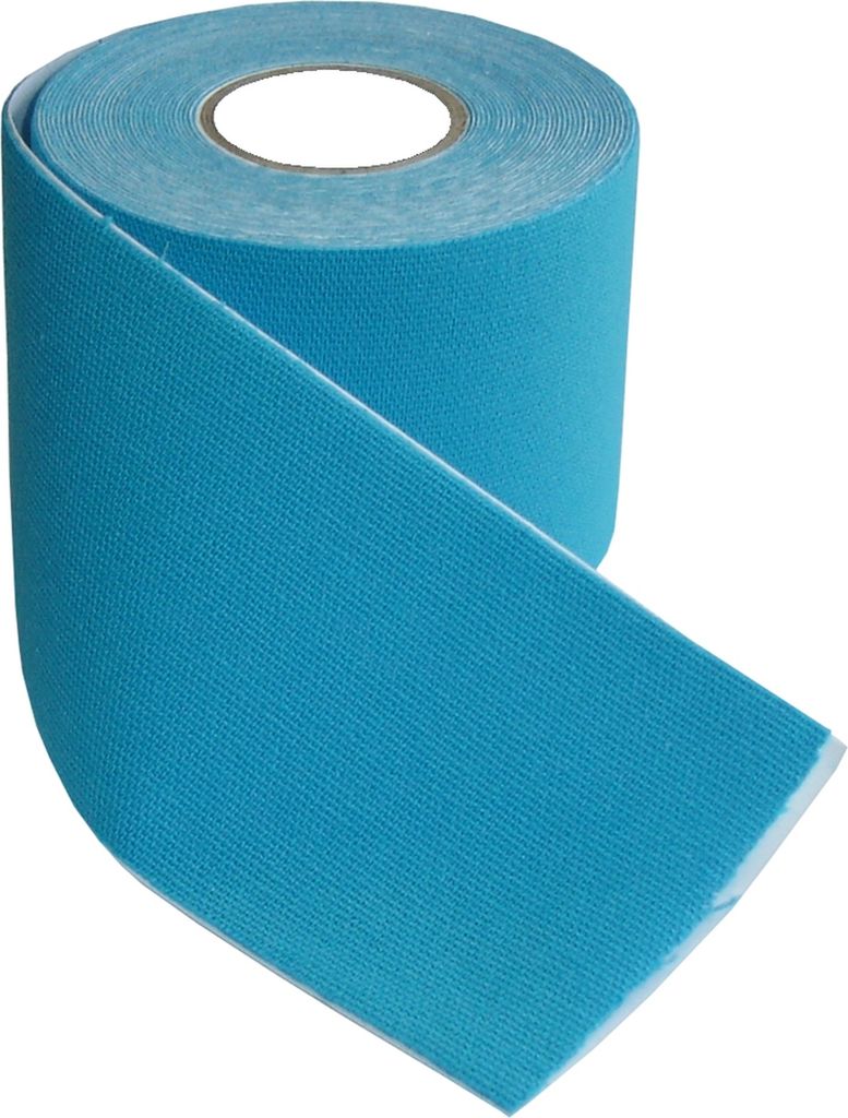 Bande de kinésio 5x5 m bleu Image du produit 