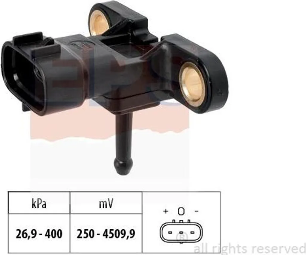 Réparer Voyant Moteur Mazda : Capteur Pression Air RF7J18211 EPS 1993198