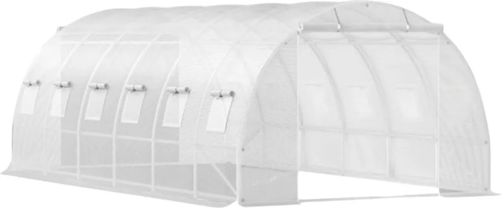 Protégez vos plantes avec cette serre 6m² imperméable en acier robuste