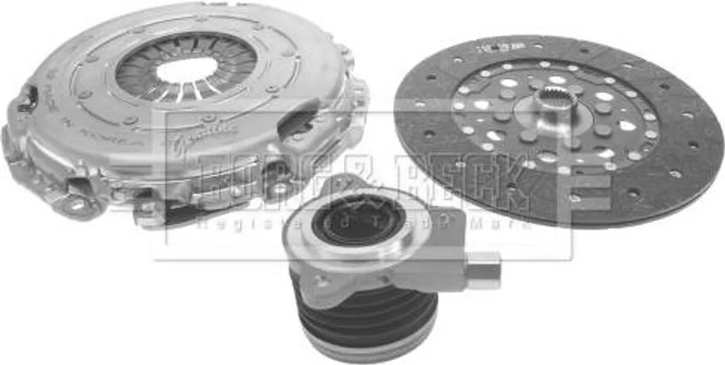 Embrayage BORG & BECK HKT1448 : Kit de rechange pour Chevrolet SUV