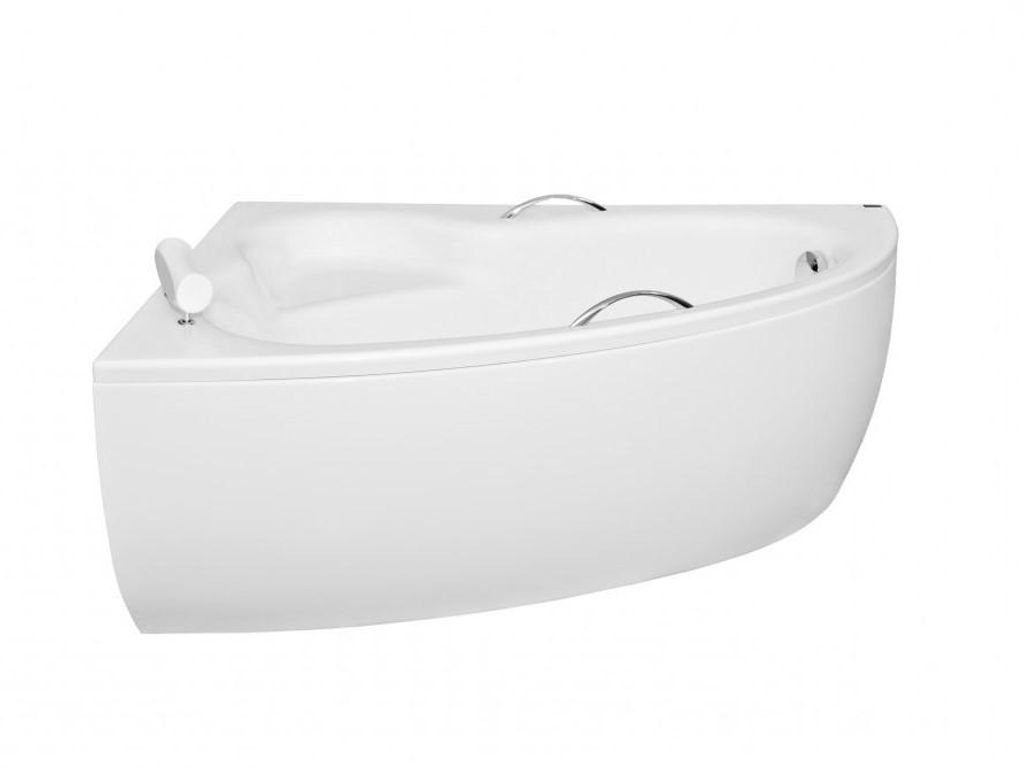 Badewanne NATALIA PREMIUM 150x100 mit Füßen , mit Siphon (ohne Schürze) linke