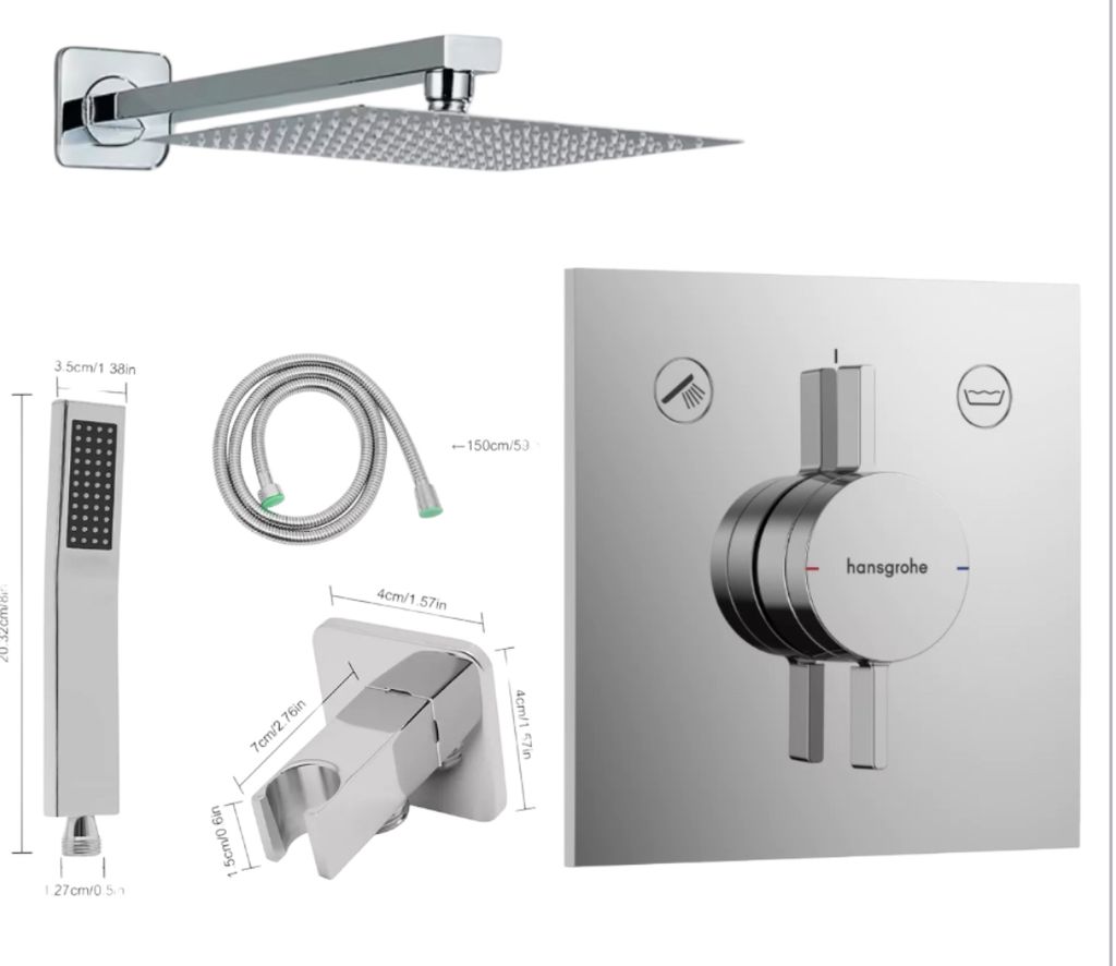 Hans Grohe für Ibox 2 Duoturn E Chrom, Kreabad Chrom, Produktbild 