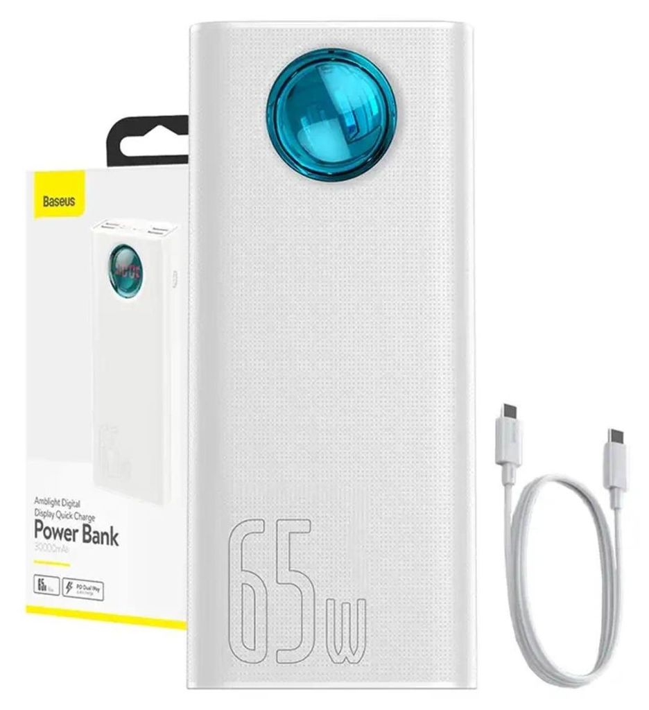 Baseus Amblight Powerbank 30,000mAh 65W Zdjęcie produktu 