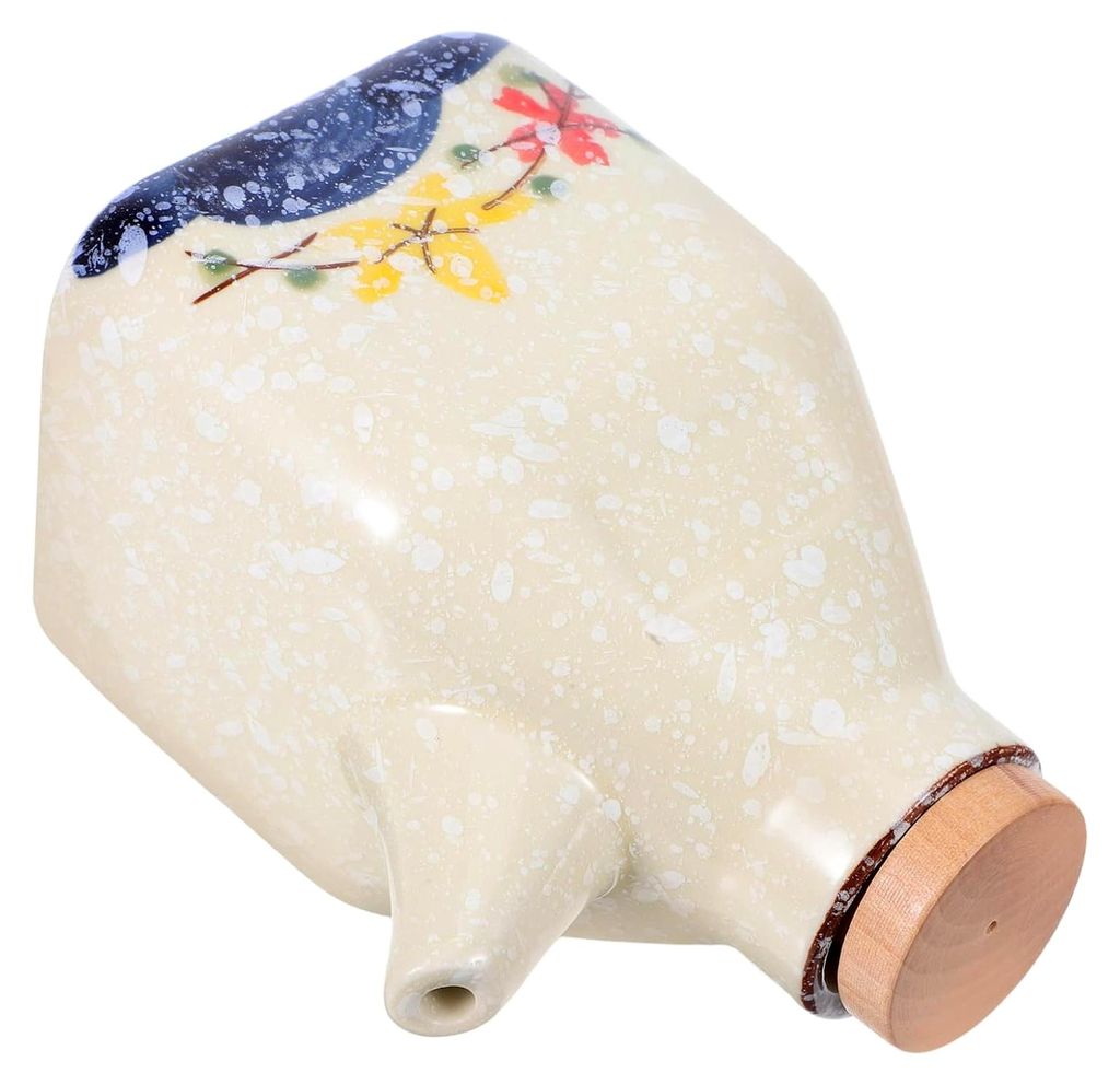 Keramik Ölspender im japanischen Stil für Sojasauce und Essig – Leckfrei und minimalistisch