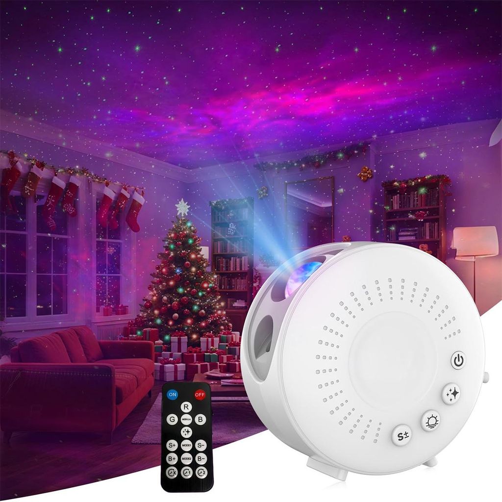 Sternenhimmel Projektor, wiederaufladbar, RGB Dimmer, Produktbild 