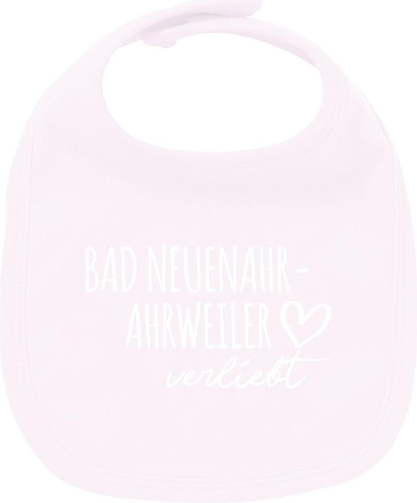 Huuraa Unisex Babylatz Bad Neuenahr-Ahrweiler verliebt Geschenk Babypink Baumwolle Bad Neuenahr-Ahrweiler Mitbringsel