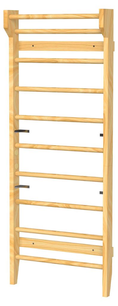 Toboli Sprossenwand in Holzoptik 195 cm, Sproßenwand bis Produktbild 