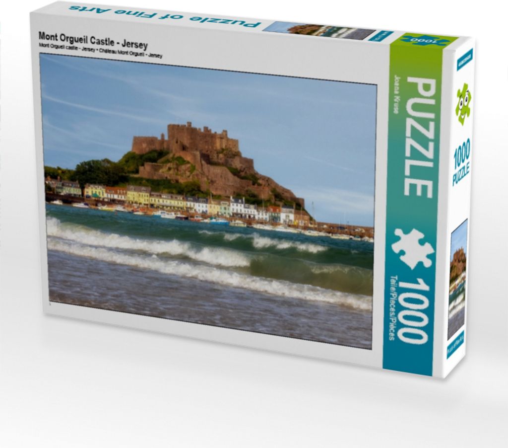 Calvendo Mont Orgueil Castle - Jersey 1000 Teile Puzzle quer 640x480mm, Kruse Joana; 7358809