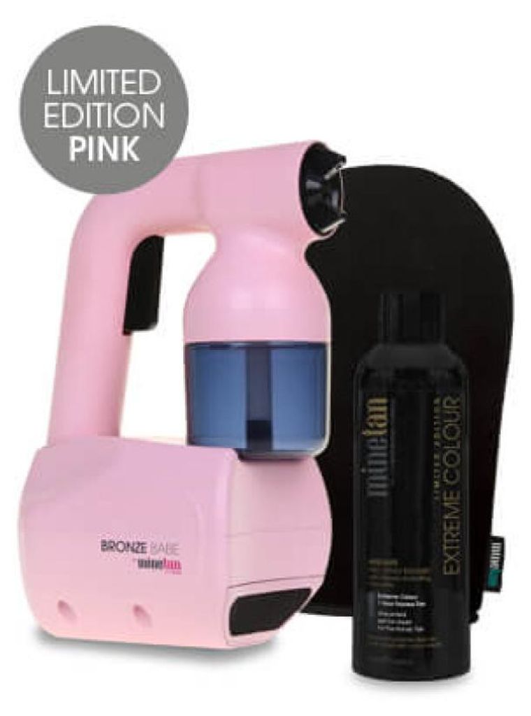MineTan Bronze Babe Kit abbronzatura spray a casa rosa Immagine del prodotto 