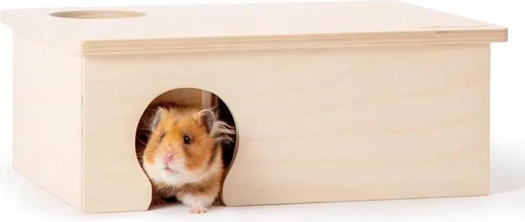Niteangel Wooden House: L'Accessorio Must-Have per il tuo Hamster-Scape