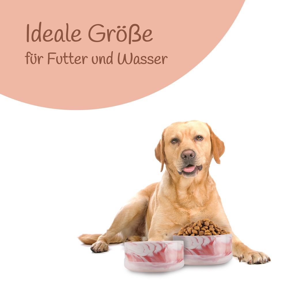 30 Stück Edelstahl-Hundenäpfe – Spülmaschinenfest, 14 Cm, Für Kleine Bis Große Hunde