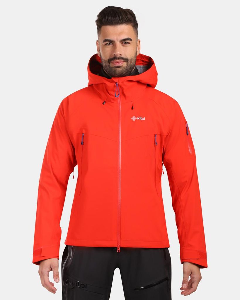 Kilpi TRINITY-M Herren-Hartschalenjacke, ROT, Größe 3XL