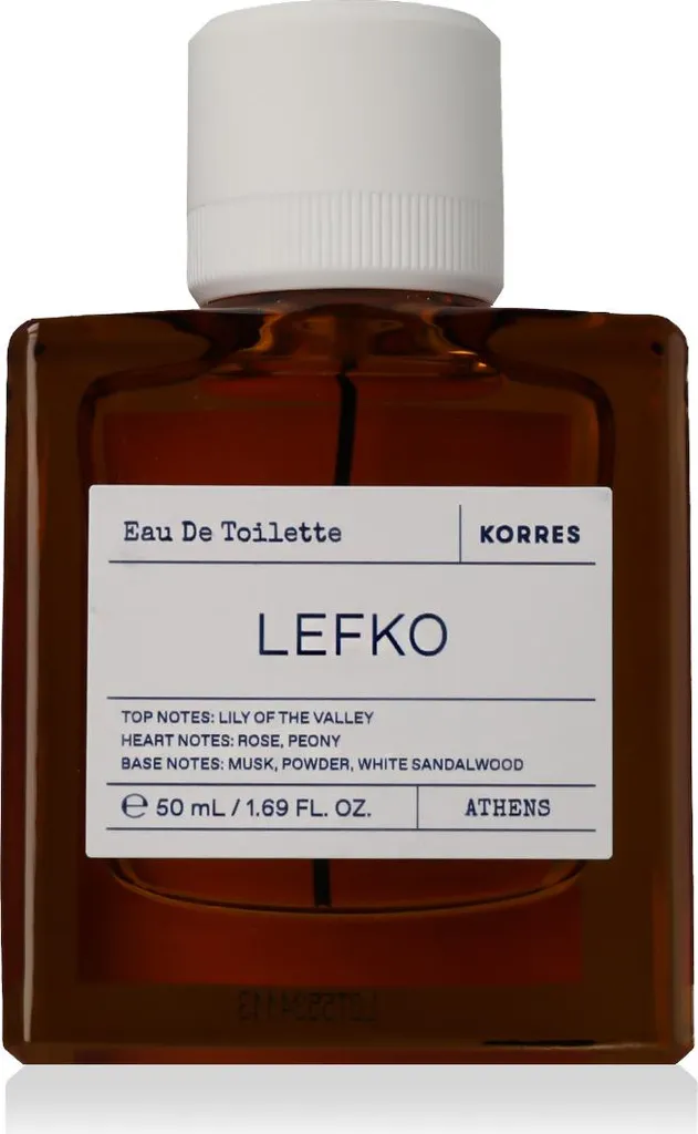 Eau de Toilette Florale LEFKO de KORRES - Parfum Frais et Naturel 50ml