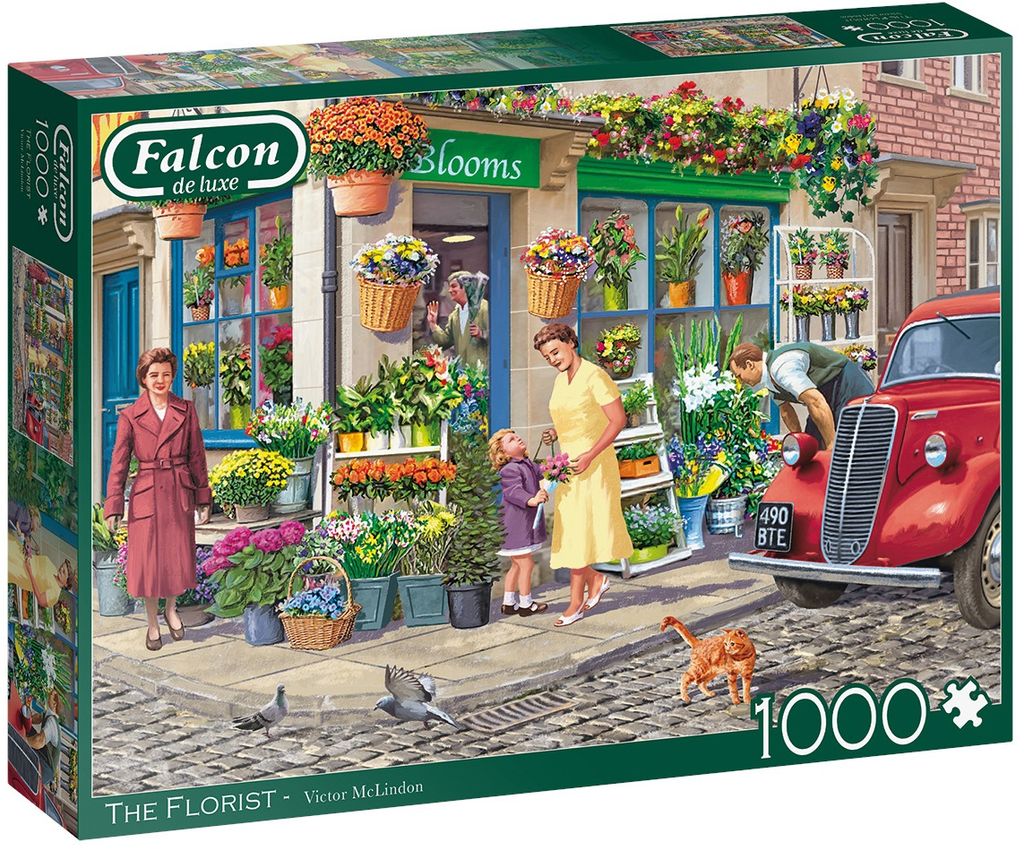Falcon Puzzle Oma's Nähzimmer 1000 Teile 