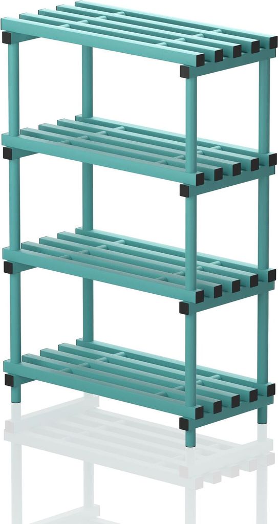 Sport-Thieme Aufbewahrungsregal by Vendiplas, Aqua, Klein