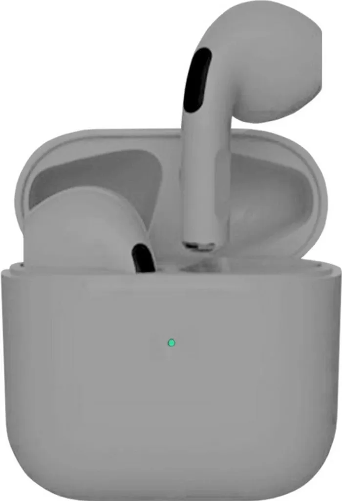 Air Buds Akai Argent : Écouteurs sans fil Bluetooth au design ultramince