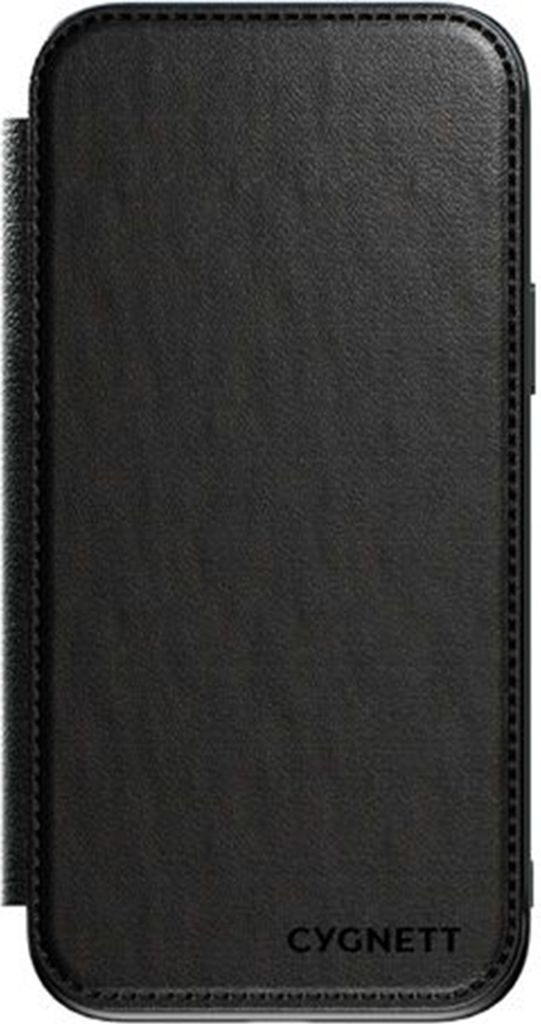 CYGNETT, iPhone 16 Pro Max MagWallet-Hülle mit Kartenhalter und Ständerfunktion, Schwarz