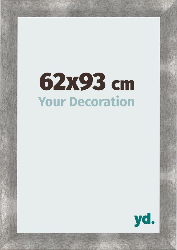 Bilderrahmen, 62x93 cm, Metall Vintage, MDF, Pisa