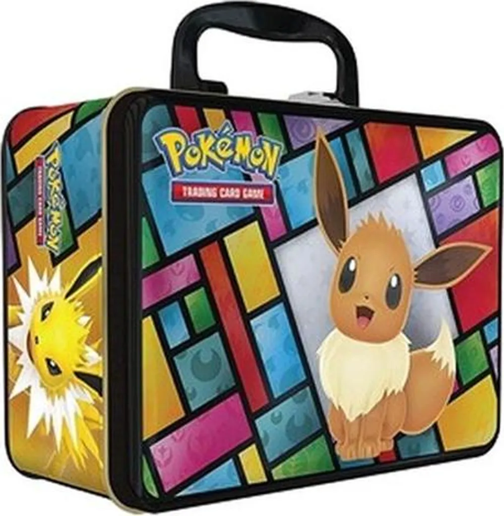 Rangement Cartes Pokémon Eevee Coffre Collector pour Transporter le JCC