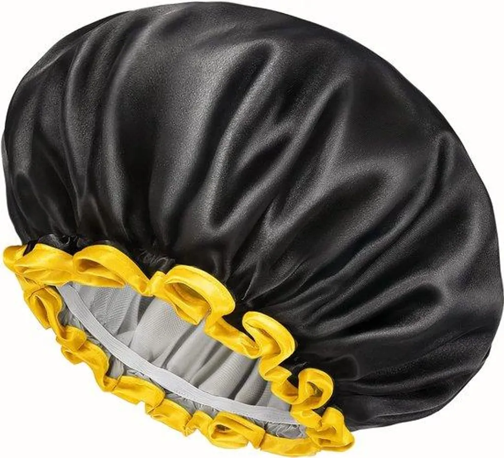 Gants de toilette pour femme et homme lot de 2 noirs réutilisables