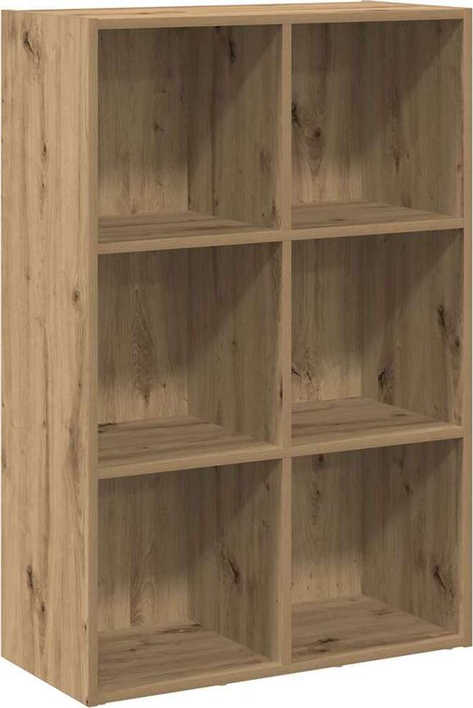 vidaXL Artisan dubová knihovna/noční stolek 66x30x98 cm Obrázek produktu 