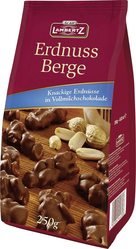 Lambertz Erdnussberge Vollmilch 250g Produktbild 
