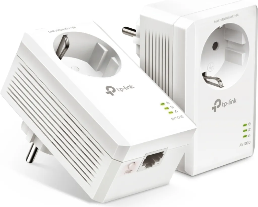 CPL 1000 Mbps TP-Link : Étendez Internet sans Fil apparent - Lot de 2