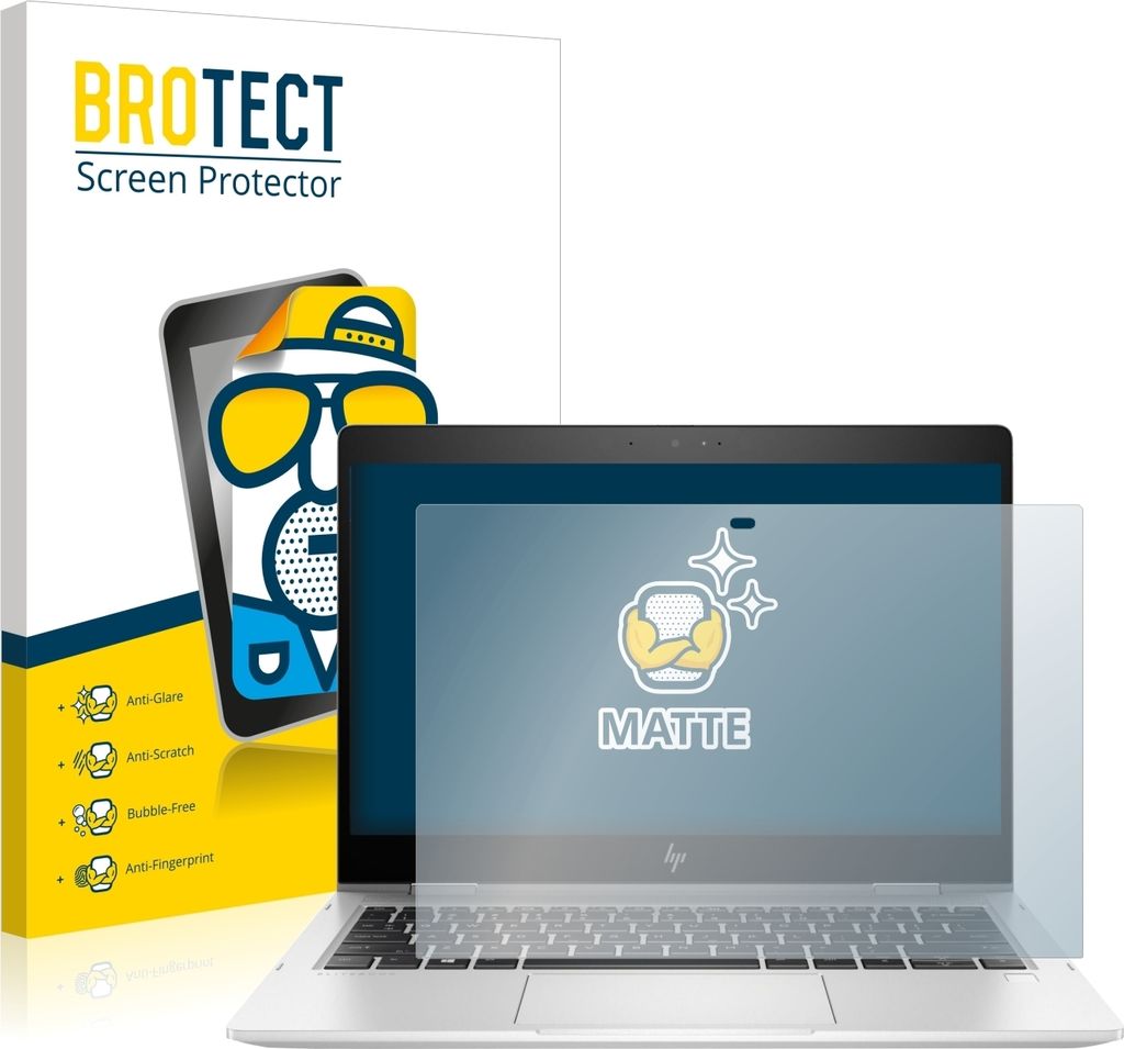 BROTECT Schutzfolie für HP EliteBook x360 830 G6 Displayschutz Displayschutzfolie Folie Matt Entspiegelungsfolie