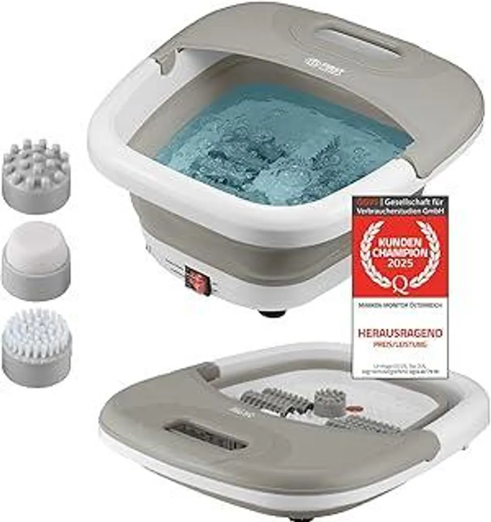Pediluvio Idromassaggio TZS First Austria 450W - Relax con Infrarossi