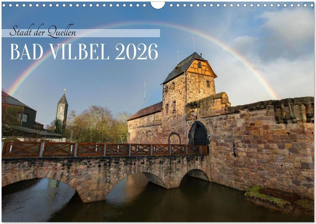 In und um BAD VILBEL (Wandkalender 2026 DIN A3 quer), CALVENDO Monatskalender