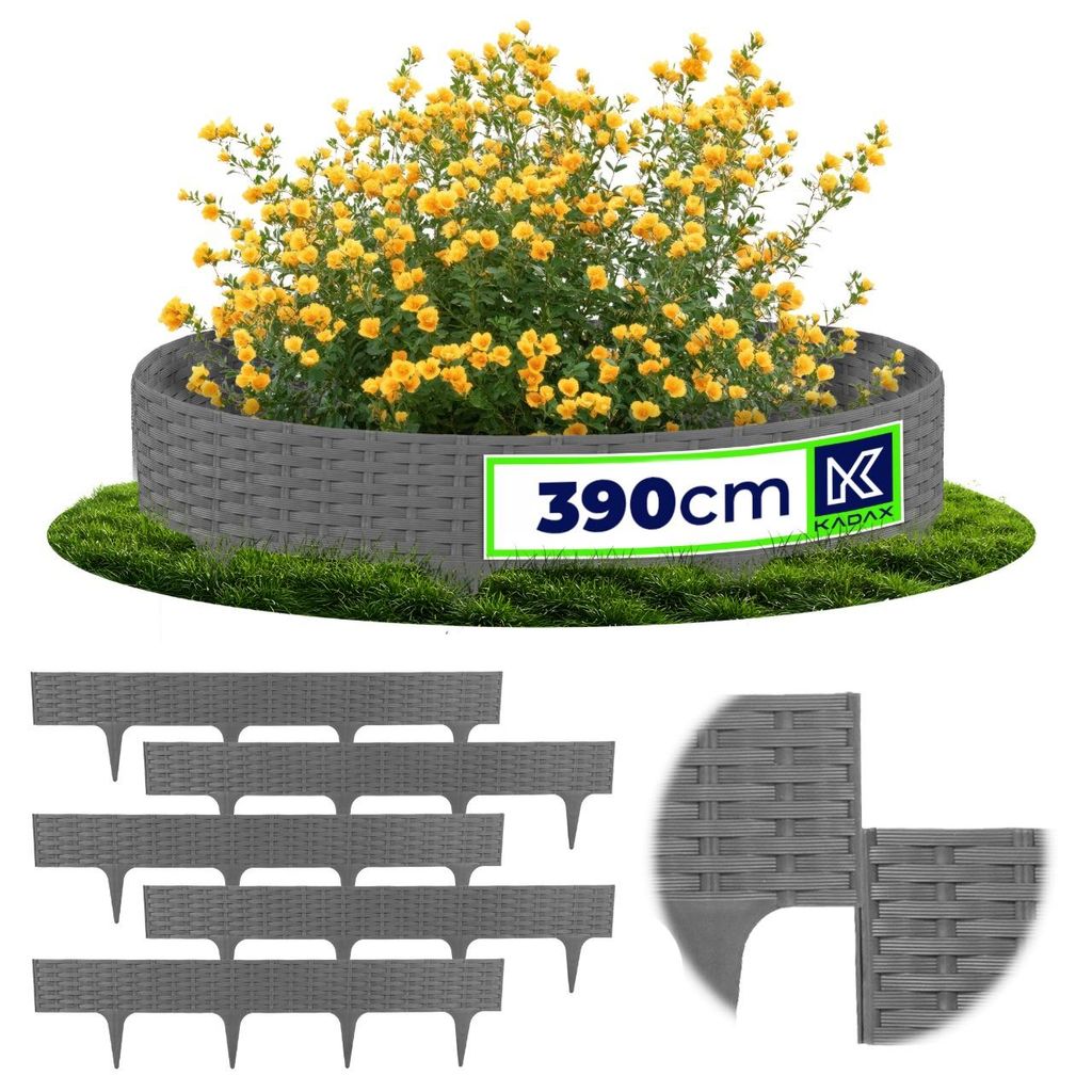 KADAX Rasenkante 78 cm, 5 Stück, Beeteinfassung in Produktbild 