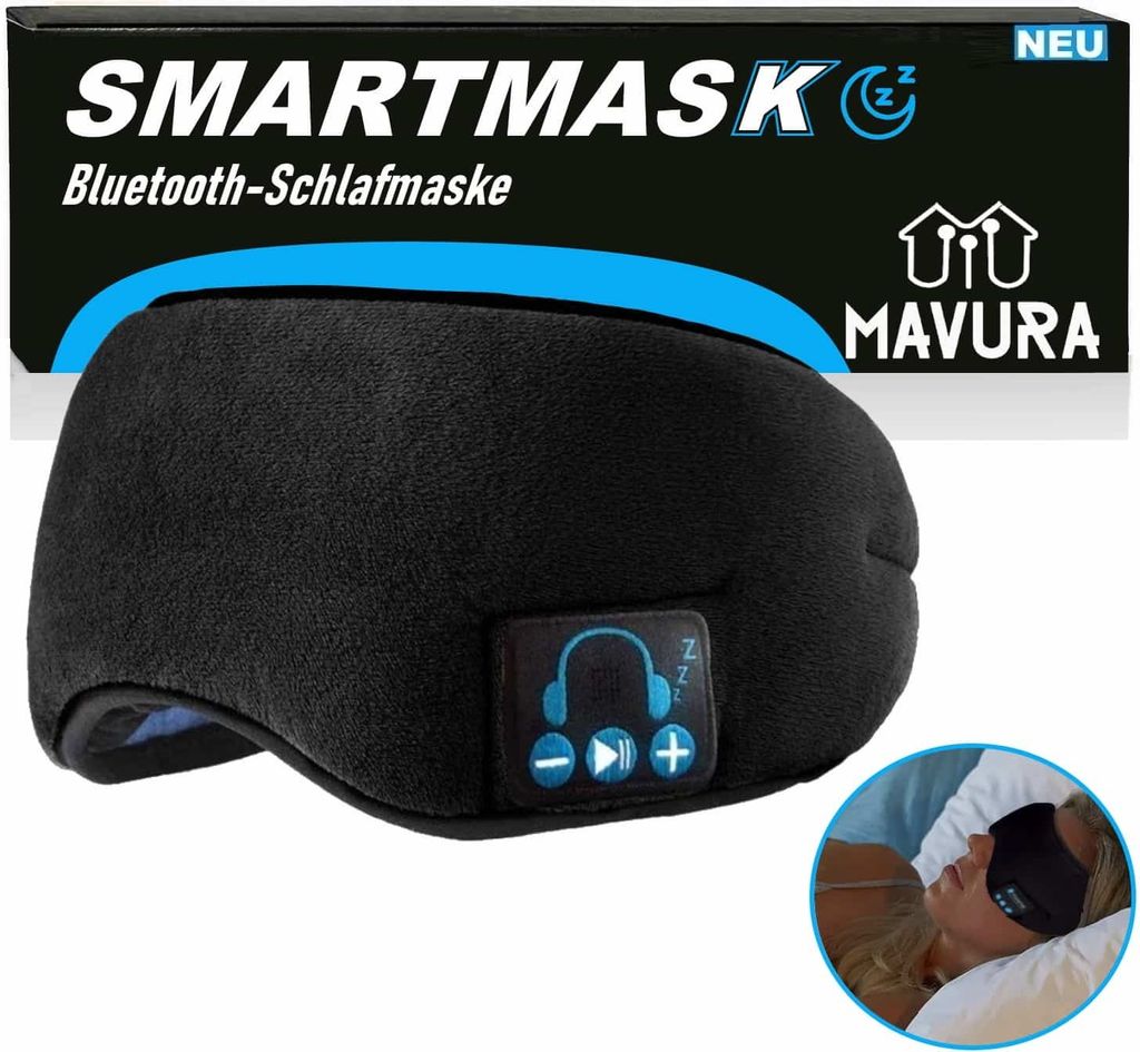 SMARTMASK - Chytrá maska na spaní s Bluetooth 3D brýlemi, Obrázek produktu 