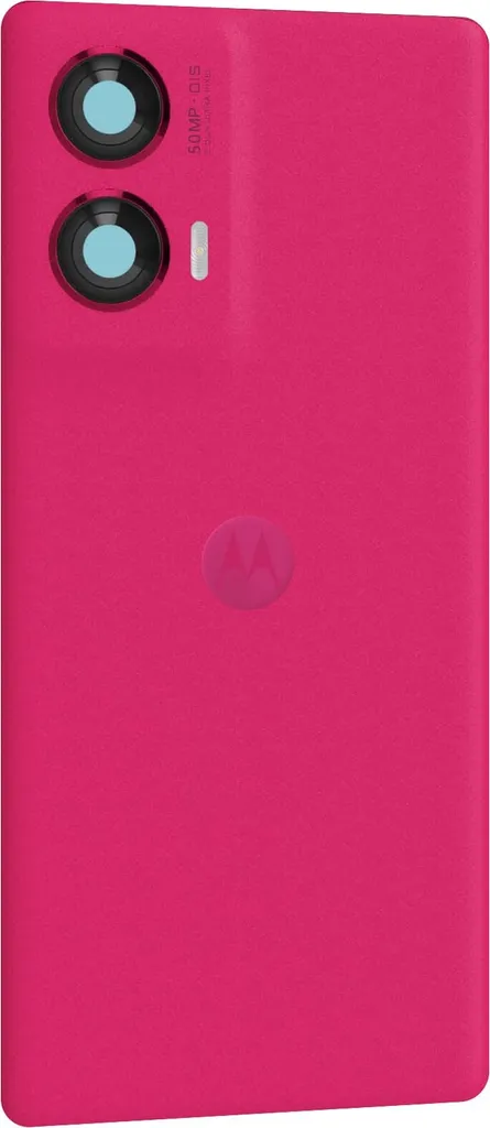 Remplacer vitre arrière Motorola Edge 50 Fusion Rose couvercle batterie