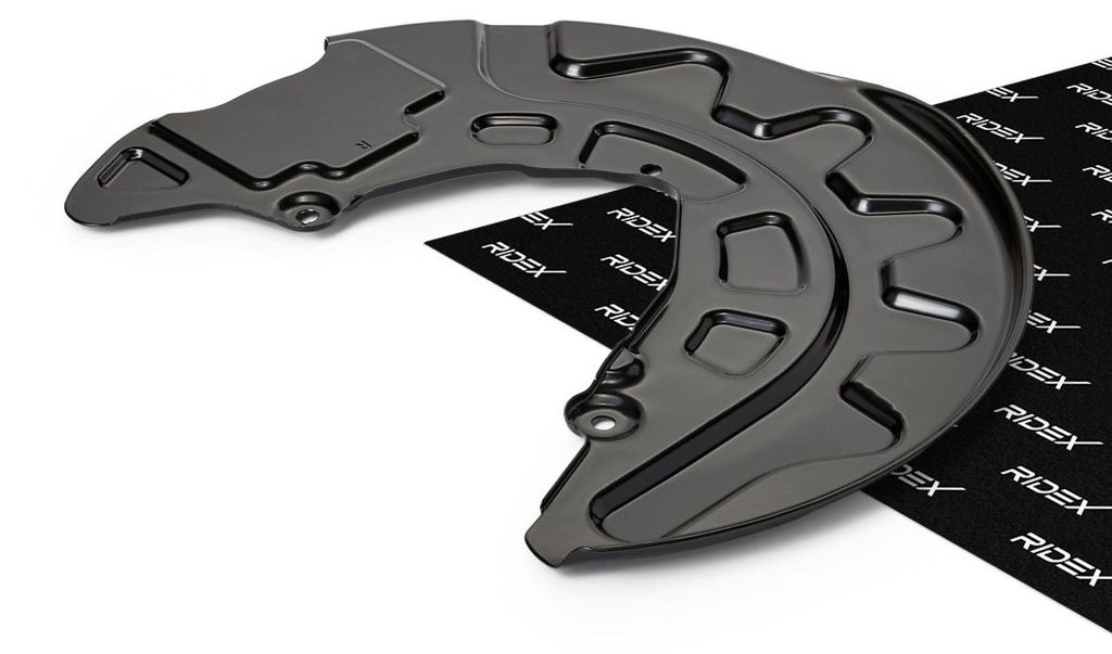 RIDEX Spritzblech Bremsscheibe für VW Golf VII Schrägheck Produktbild 