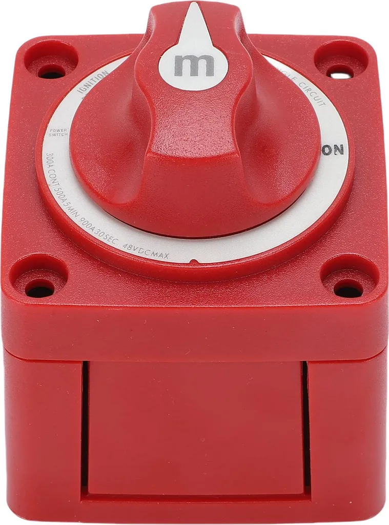 Coupe-batterie 300A 12V 48V interrupteur de sécurité universel marine