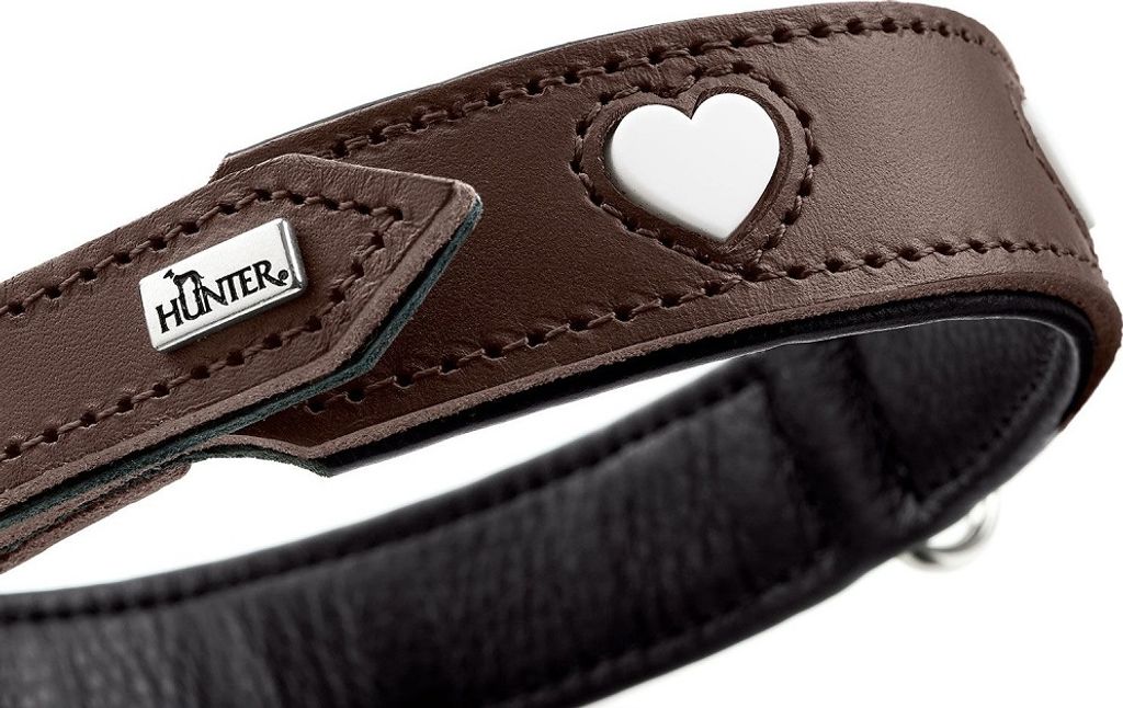 HUNTER Halsband Love braun 55 Produktbild 4