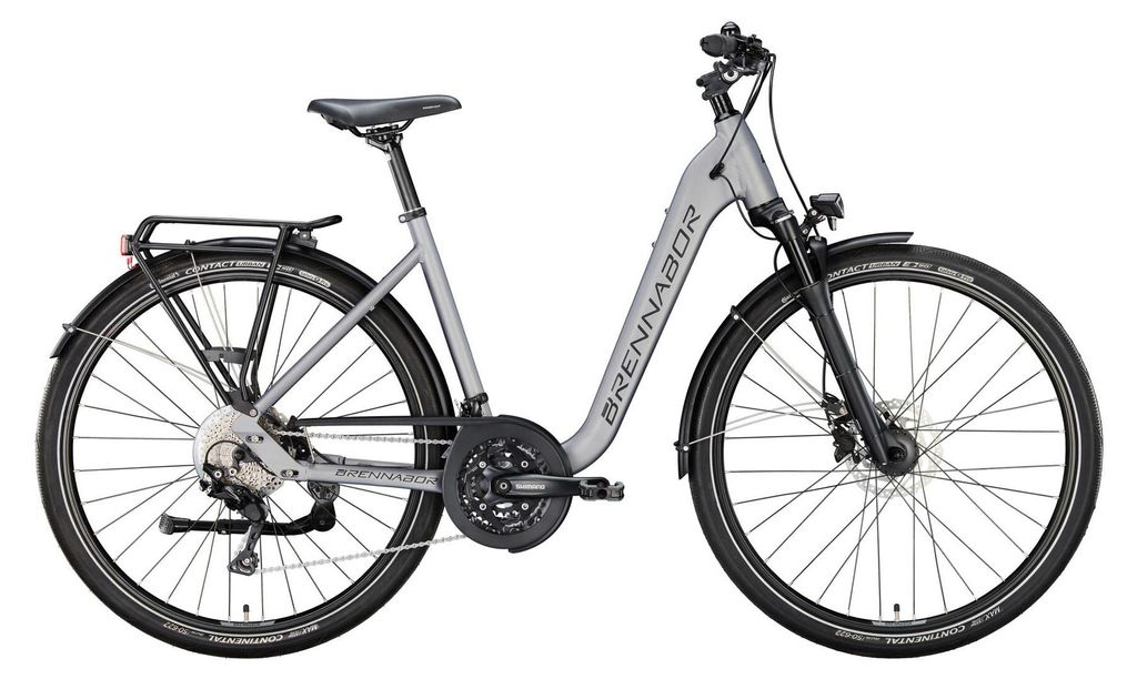 Brennabor Trekkingrad T-62 Mod. 24 Bike Trekking T-62 28 55 Wave 30sp. grau schwarz