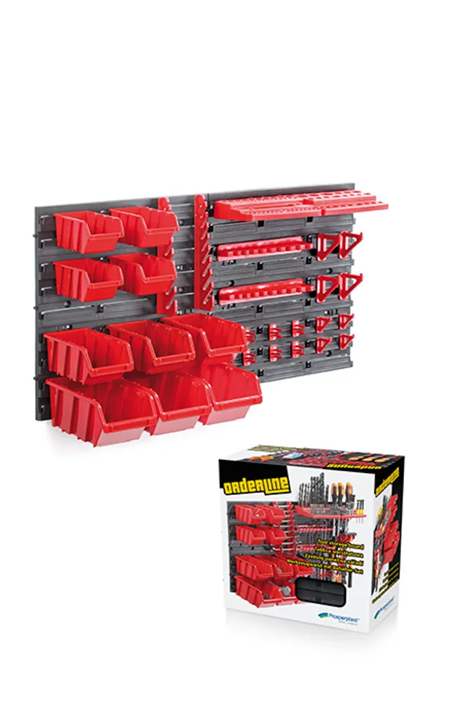 Support Outils Mural Prosperplast NTBNP4 Modulaire - Haute Résistance - 3