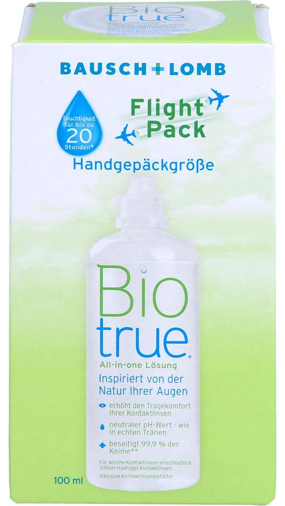 Biotrue Flight Pack Flaschen 100 ml Produktbild 
