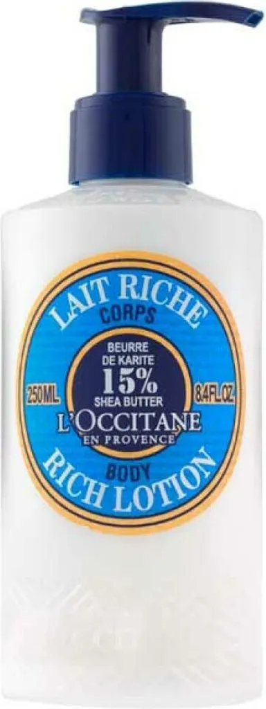 Lait Corps Hydratant Karité L'Occitane 250ml - Texture Fluide Douce