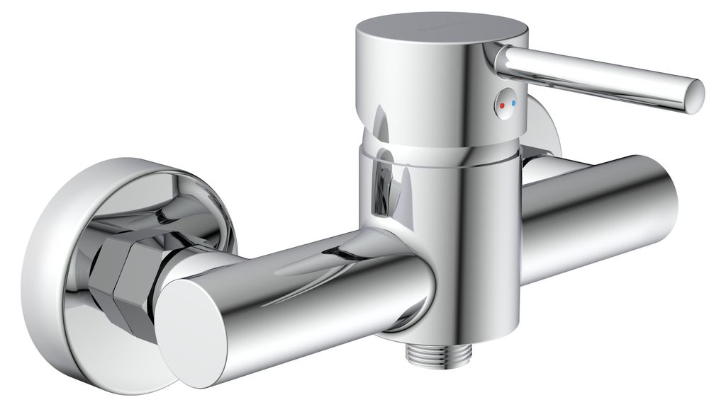 SCHÜTTE Duscharmatur ATLANTA, Wasserhahn Bad, wassersparende Mischbatterie Dusche