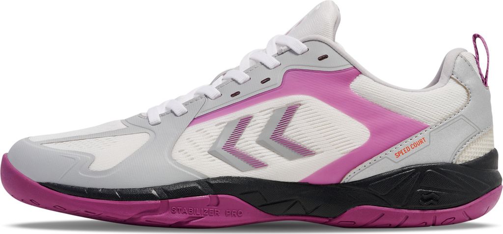 Hummel Speed court - white/black/red, Größe:50