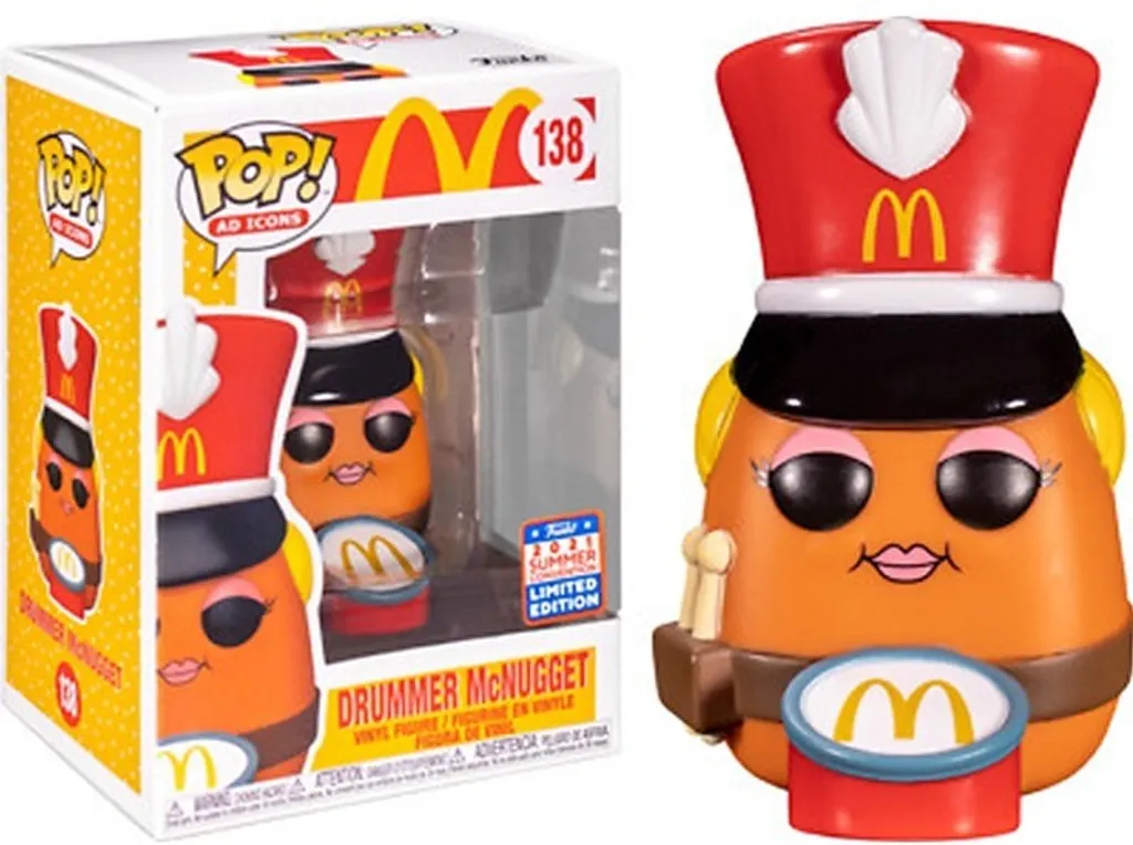 Funko Pop Drummer McNugget 138 Collector : Complétez votre Collection