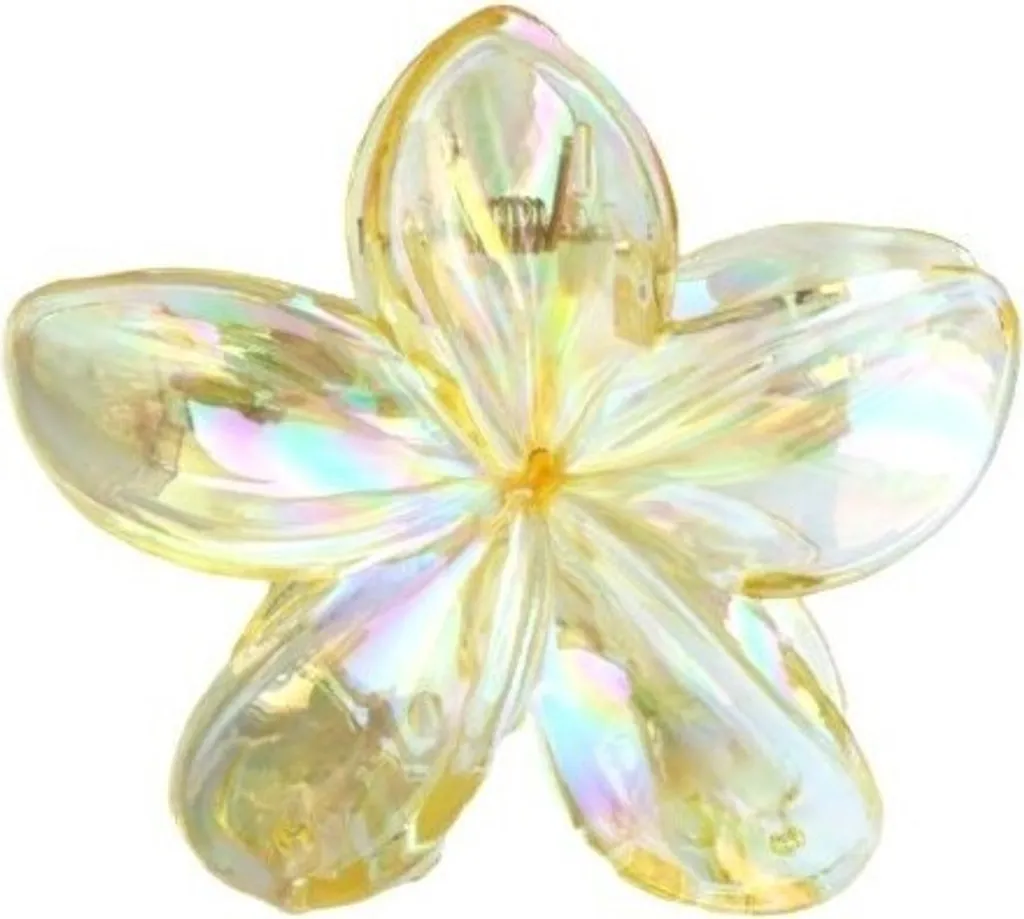 Fermaglio Fiore Opalizzato XL SP318 | Accessorio Capelli Aesthetic
