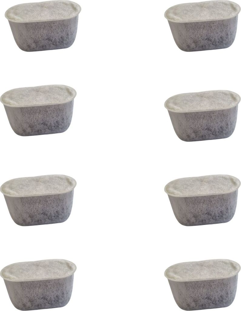 TOPANBIETER 999 Aktivkohlefilter 8er Set