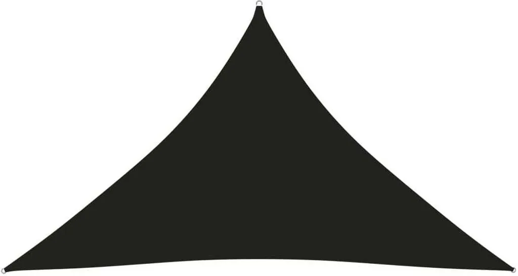 Tenda Vela da Sole Nero 2,5x2,5x3,5m - Protezione Oxford per Bambini