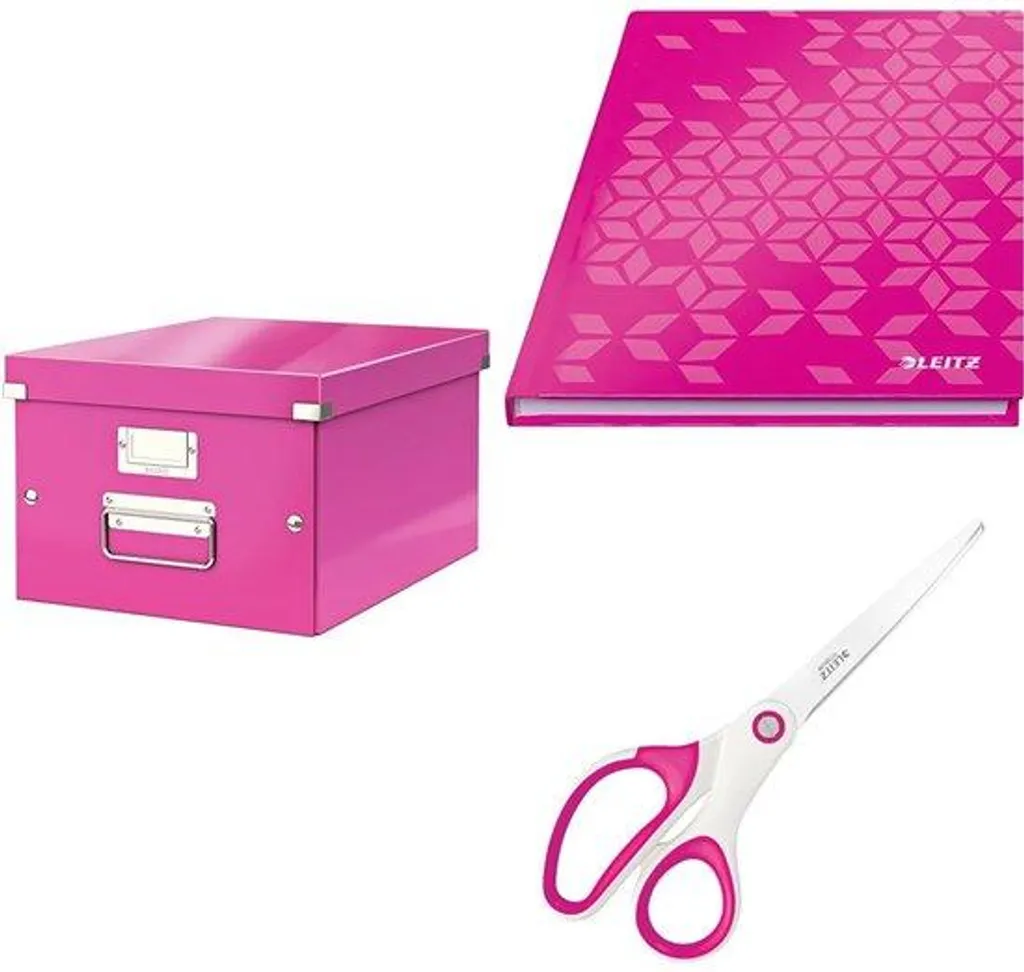 Classeur A4 robuste rose : protégez vos documents avec ce kit recyclé