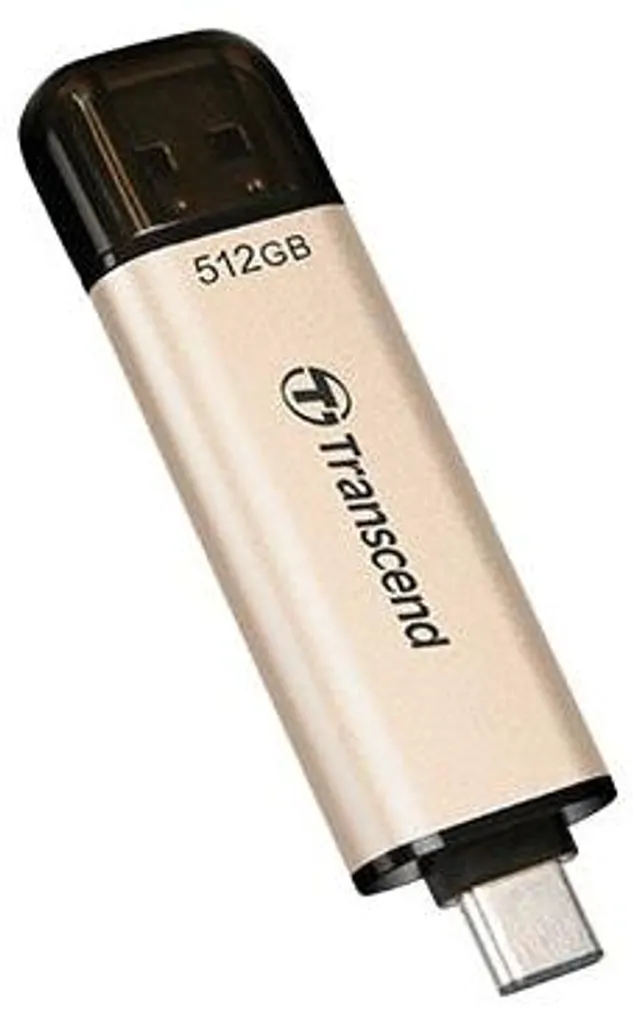 Clé USB 3.2 Transcend JetFlash 930C TLC 512 Go Double Connecteur - 11