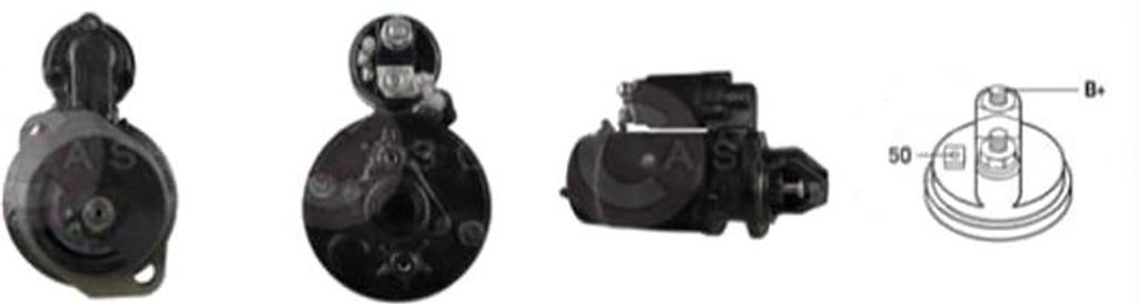 CASCO CST10166AS Starter Anlasser 2,40kW für OPEL SENATOR A (29) 12V