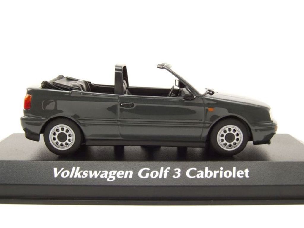Maxichamps 940055531 VW Golf 3 Cabrio 1997 grau metallic Produktbild 5